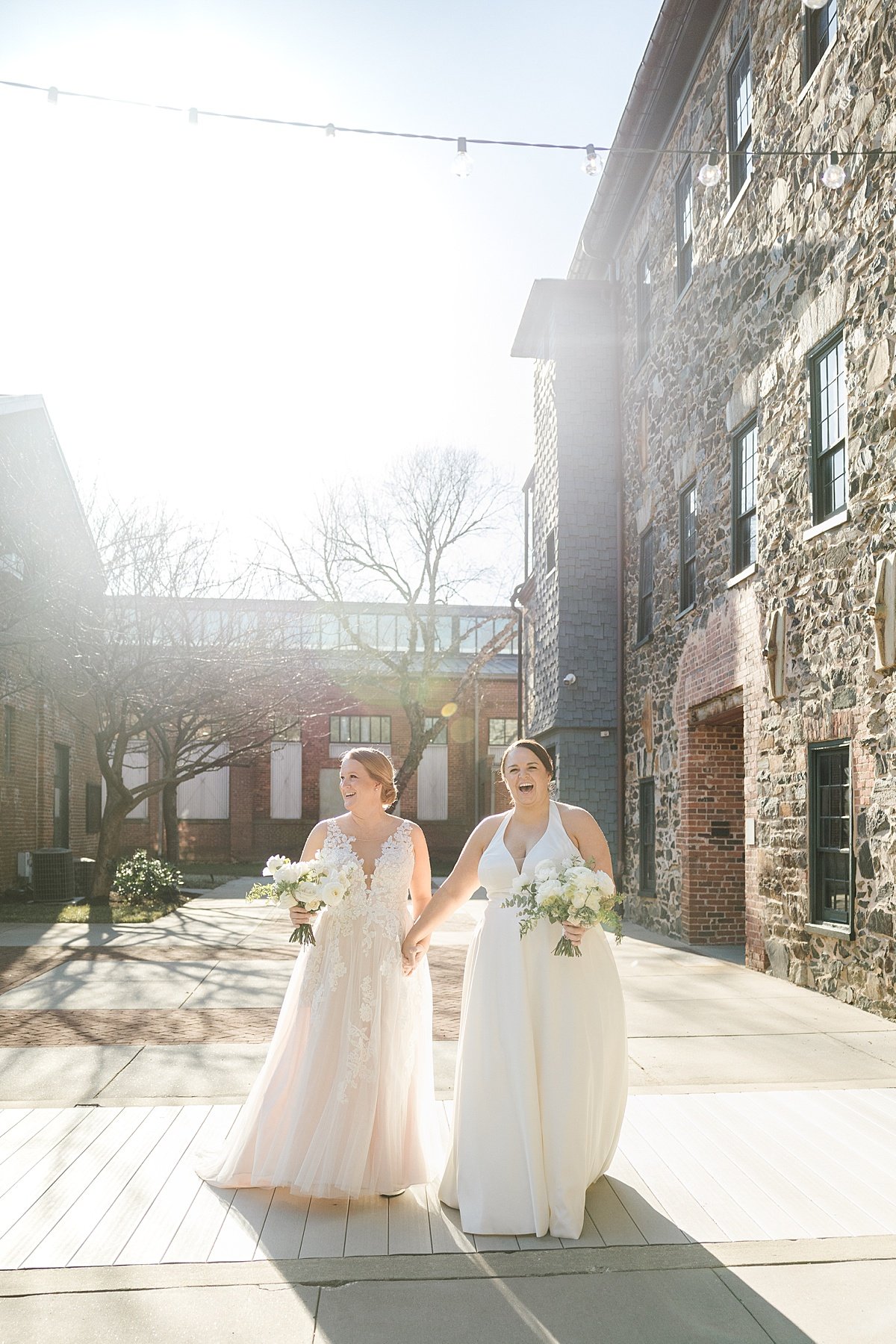 kelly + katherine | a spring wedding with delicate, lush blooms at the dye house