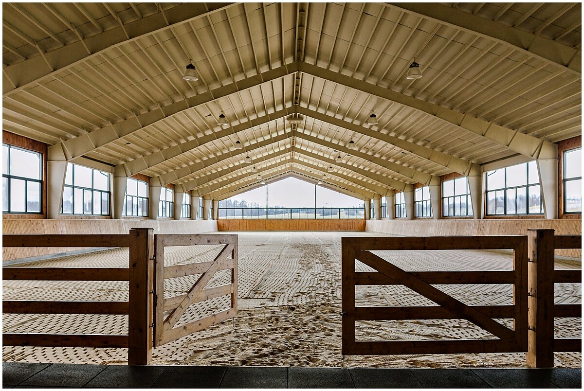 vignon manor farm | modern equestrian barn | maryland wedding venue