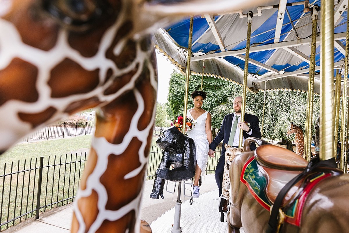 whitney + ryan | a maryland zoo + rawlings conservatory elopement